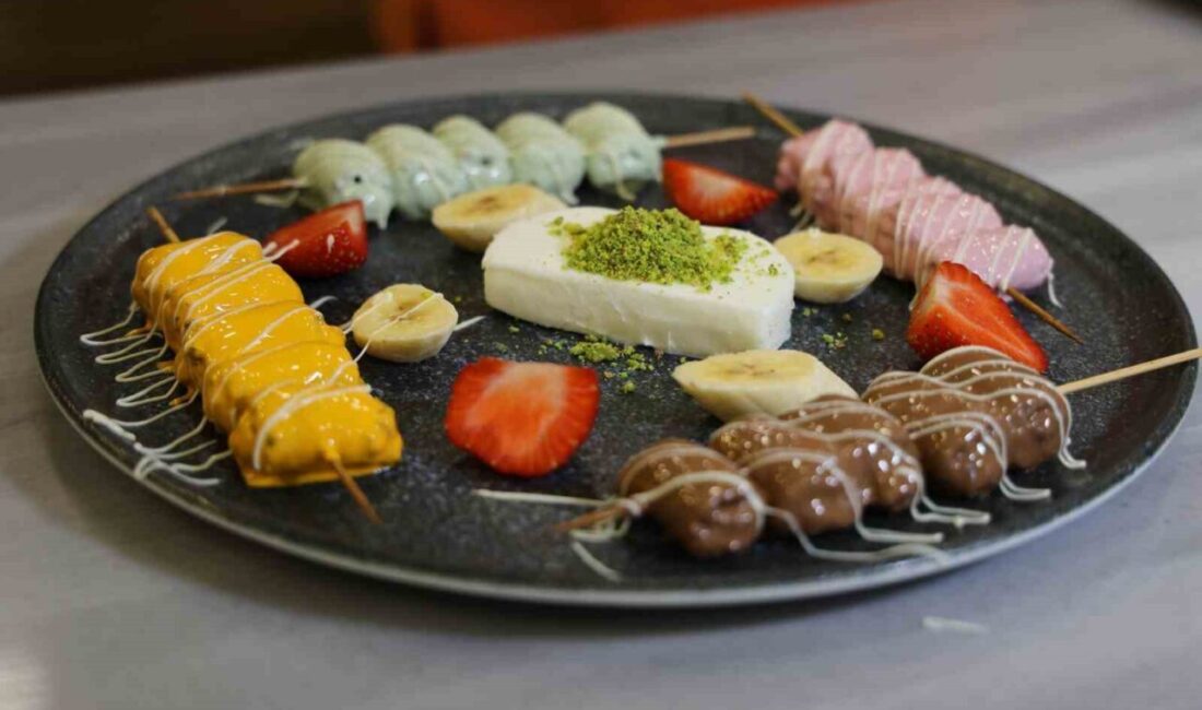 Adanalı tatlıcı Zeynep Geyik, geleneksel katmeri yenilikçi bir şekilde "çöp