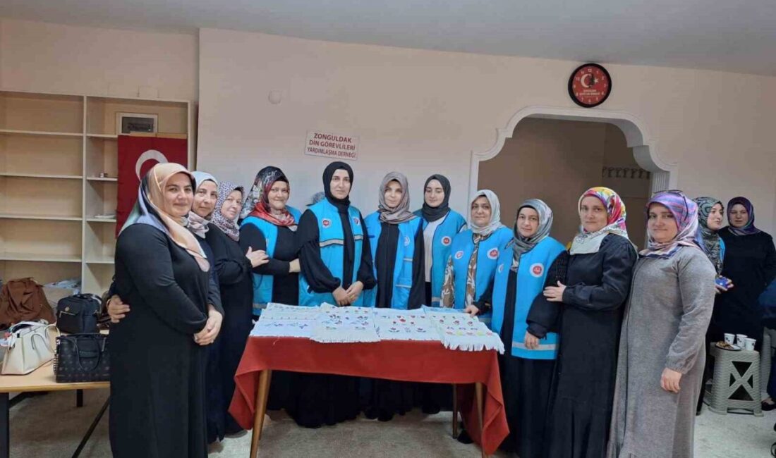 Zonguldak’ta TDV Kadın Kolları’nın Sosyal Sorumluluk Projeleri İhtiyaç Sahiplerine Ulaşıyor Zonguldak'taki Türkiye Diyanet Vakfı (TDV) Kadın Kolları, "İlmek İlmek İyilik"