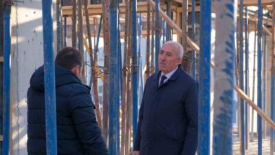 Kayseri Esnaf ve Sanatkarlar Odaları Birliği'nin (KESOB) yeni hizmet binasının