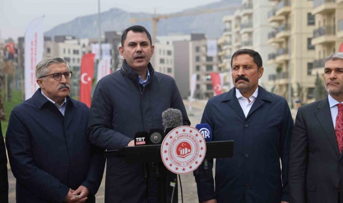 Bakan Kurum: Sosyal Konut Projesine 5,4 Milyon Başvuru Yapıldı, İlk Kuralar 29 Aralık’ta Çekilecek Çevre Şehircilik ve İklim Değişikliği Bakanı Murat Kurum, 500 bin