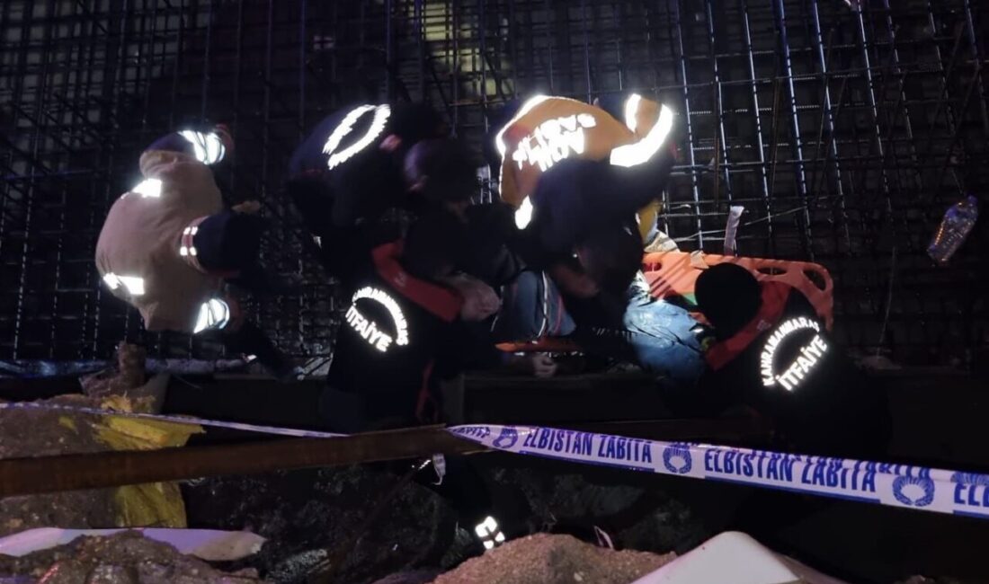 Kahramanmaraş’ın Elbistan ilçesinde bir kişi, 6 metre derinliğinde bir çukura