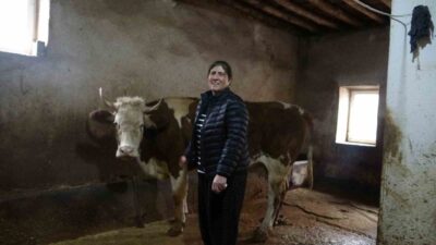 Tunceli'nin Hozat ilçesinde, Fikripaşa Mahallesi'nde 58 yaşındaki Yazgülü Almaz, 8