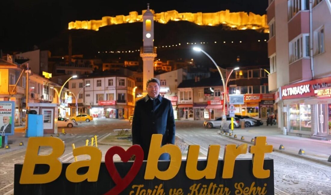 Adalet Bakanı Yılmaz Tunç, Bayburt’u ziyaret ederek Adliye Binası'nın temel