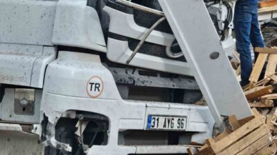 Bitli'nin Adilcevaz ilçesinde, Cuma Araz yönetimindeki tavuk eti yüklü tır,