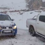 Adıyaman’da dağda mahsur kalan 2 çoban ve 800 koyun kurtarıldı.