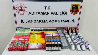 Adıyaman'da Jandarma ekipleri, kaçakçılıkla mücadele operasyonu düzenleyerek bir şüpheliyi yakaladı.