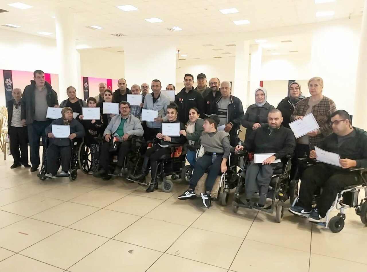 Aydın Bedensel Engelliler Spor Kulübü, AFAD ve Kızılay iş birliğiyle