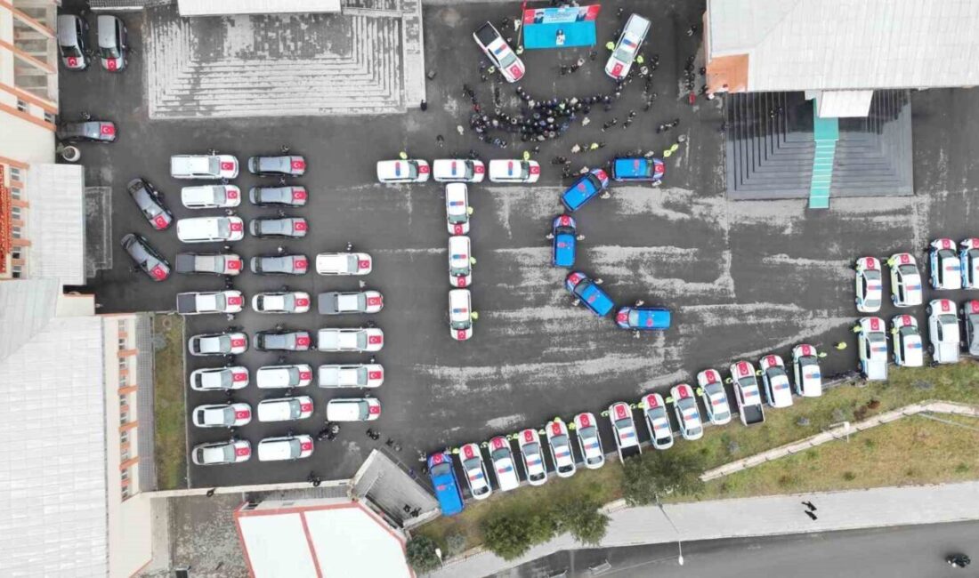 Ağrı'da emniyet ve jandarma için tahsis edilen 85 yeni aracın