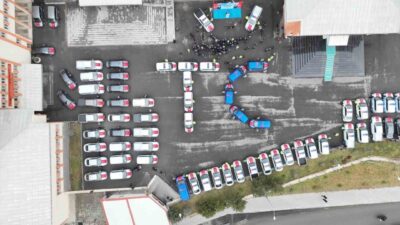 Ağrı'da emniyet ve jandarma için tahsis edilen 85 yeni aracın