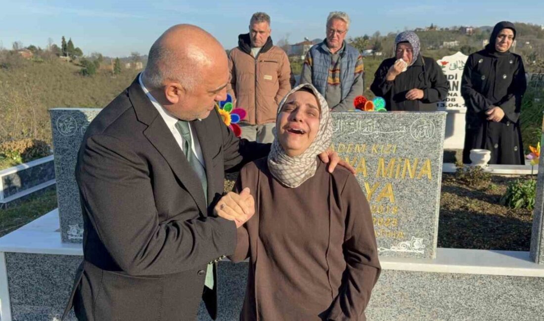 Samsun'daki heyelan faciasında hayatını kaybeden Adem Kaya ve iki kızı