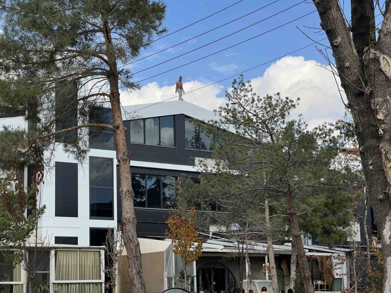 Konya'da, 28 yaşındaki inşaat işçisi A.G., alacağını alamadığı için bir