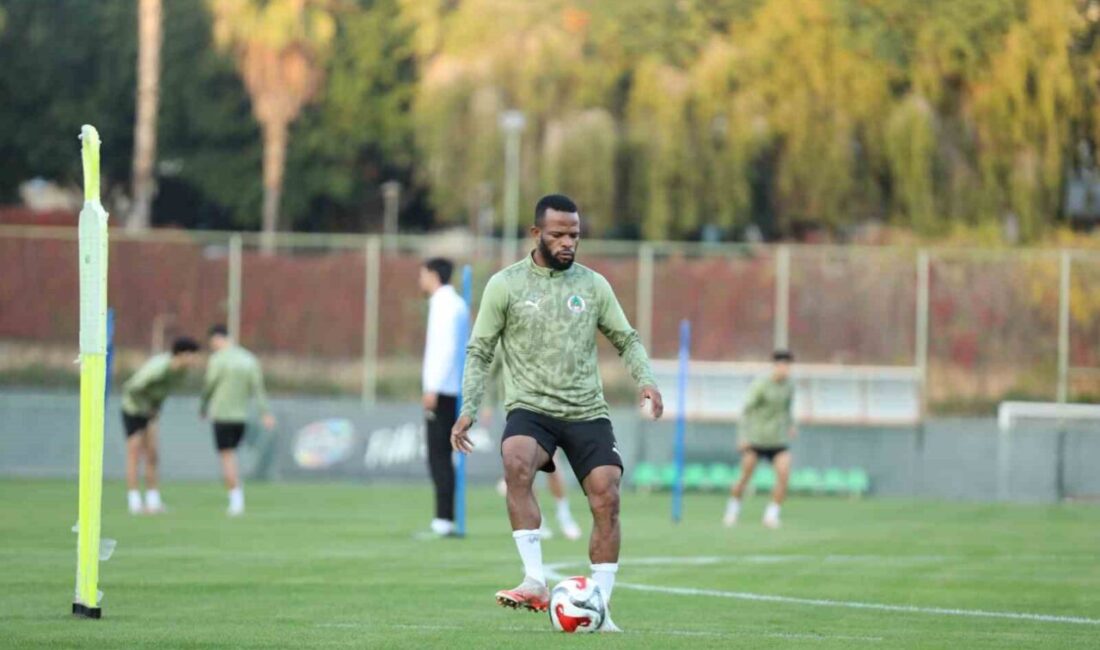 Corendon Alanyaspor, Trendyol Süper Lig 16. hafta mücadelesi için Kayserispor'la