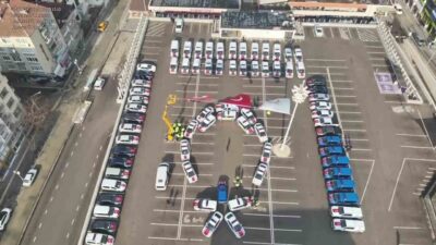 Amasya'ya yeni takviye olarak 71 araç gönderildi. Cumhurbaşkanı Recep Tayyip