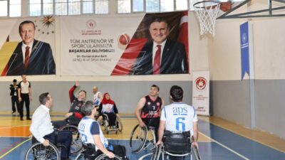 Amasya'da 3 Aralık Dünya Engelliler Günü etkinlikleri kapsamında ampute basketbol