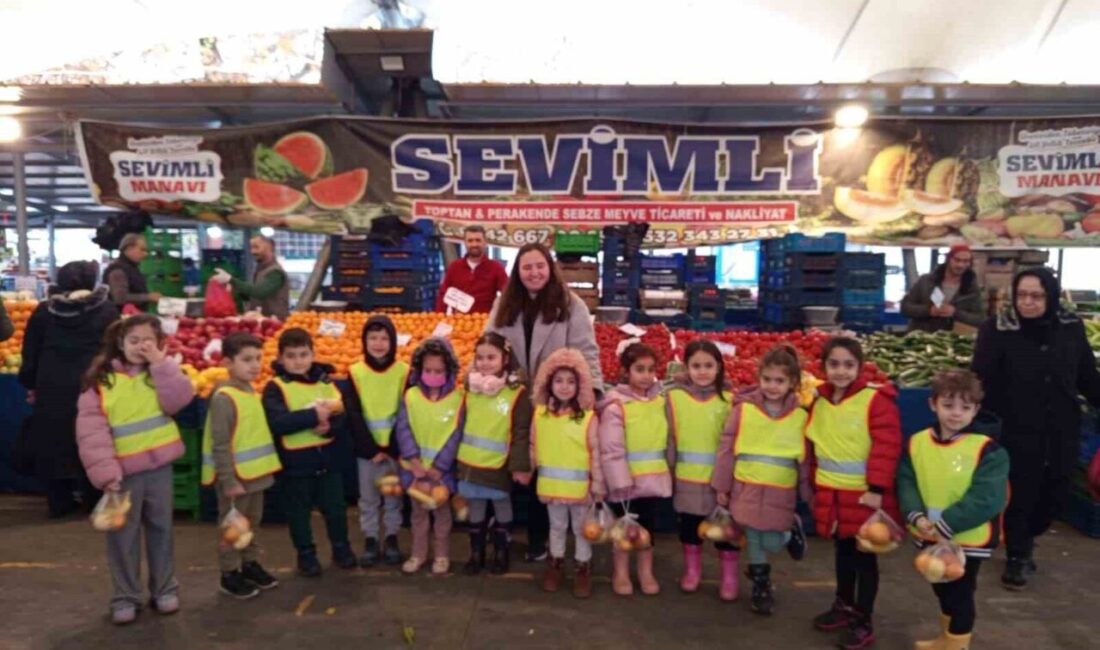 Çaycuma’da Anaokulu Öğrencileri, Yerli Üretim Farkındalığı İçin Pazar Ziyareti Gerçekleştirdi 12-18 Aralık Tutum, Yatırım ve Türk Malları Haftası dolayısıyla Çaycuma'daki