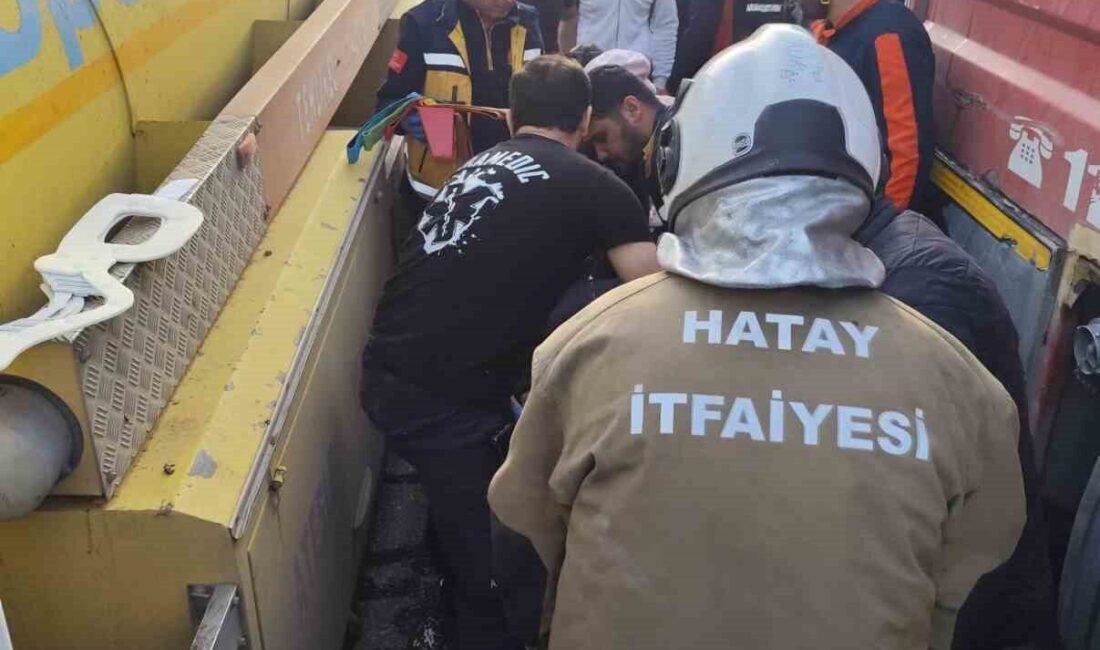Hatay'da meydana gelen trafik kazasında, Antakya - İskenderun yolu Maraşboğazı