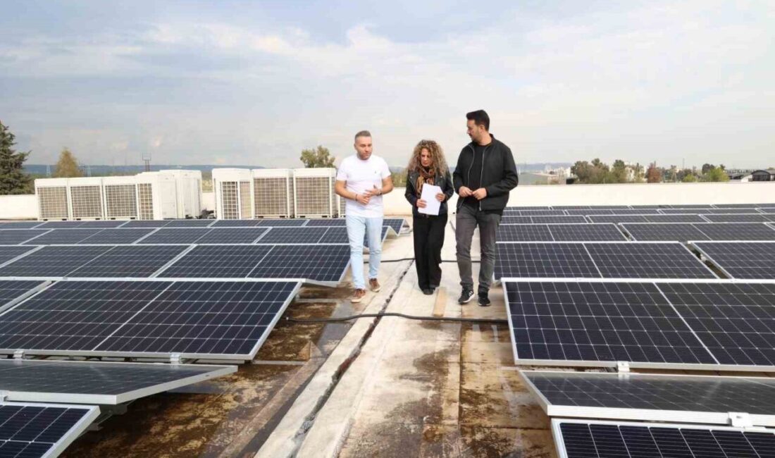 Antalya Büyükşehir Belediyesi, Tarımsal Hizmetler Dairesi Başkanlığı binasına kurduğu güneş