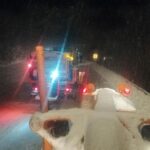 Alacabel’de Kar Yağışı Başladı, Ekipler Yolu Açık Tutmak İçin Çalışıyor