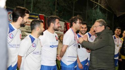 Antalya'da düzenlenen 24’üncü "Sağlık için Sahadayız" futbol turnuvasında, Antalya Sağlıkspor