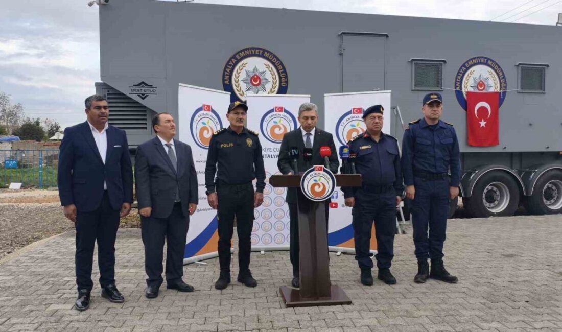 Antalya Valisi Hulusi Şahin, Zeytinköy bölgesindeki uyuşturucu ile mücadele çalışmalarının