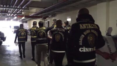 Antalya'da bir kişinin silahla yaralanmasıyla ilgili 7 şüpheli gözaltına alındı;