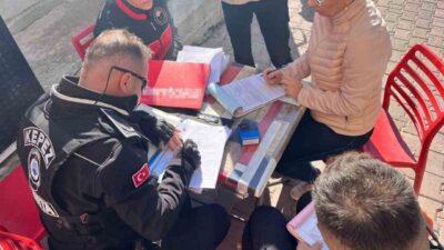 Kepez Belediyesi Zabıta Ekipleri, Eşref Bitlis Caddesi'ndeki bir soğuk hava