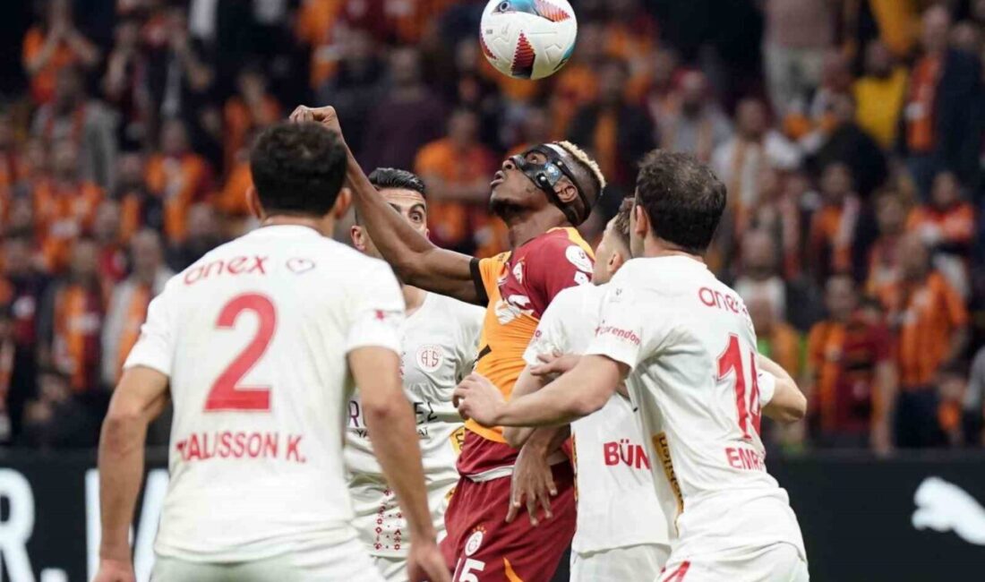Galatasaray, Trendyol Süper Lig'in 16. haftasında yarın saat 20.00'de Antalyaspor