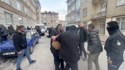 Konya'da, yağmacılık suçundan 20 yıl hapis cezası bulunan S.K., polis