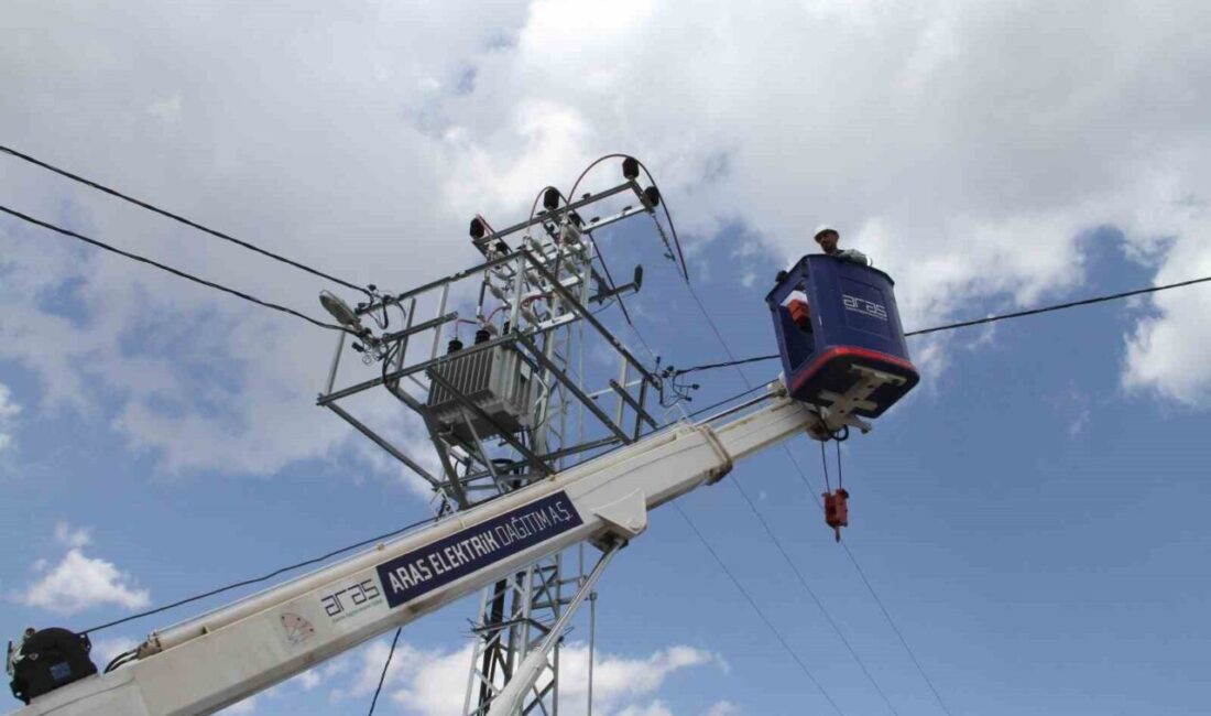 Ağrı'nın Patnos ilçesinde elektrik dağıtım hizmetleri geliştiriliyor. Aras EDAŞ, yapılan