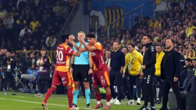Galatasaray'ın 18 yaşındaki yeteneği Arda Ünyay, Fenerbahçe ile oynanan derbide