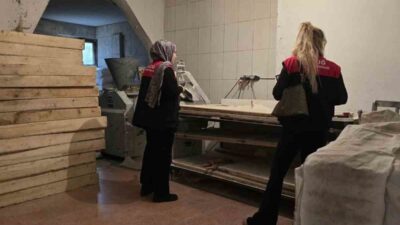 Elazığ'ın Arıcak ilçesinde Tarım ve Orman Müdürlüğü ekipleri, gıda güvenliği