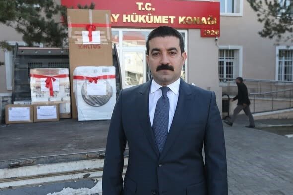 Kars'ın Arpaçay ilçesinde Kaymakam Muhammed Burak Akköz, "Huzurlu Aile Huzurlu