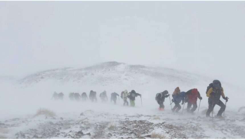 Artos Dağı, kış tırmanışı planlayan dağcıları bu hafta sonu kabul etmedi.