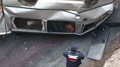 Artvin’de sabah saatlerinde meydana gelen trafik kazasında, şoför Hasan Günay
