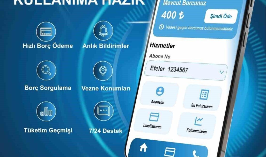 ASKİ, Yeni Mobil Uygulama ile Su Aboneliği İşlemlerini Kolaylaştırıyor Aydın Su ve Kanalizasyon İdaresi, vatandaşlara su abonelik işlemlerini kolaylaştıran