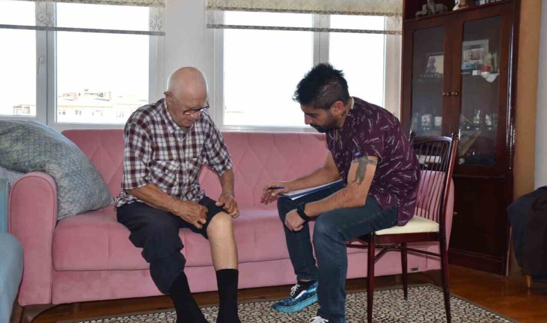 Atakum Belediyesi, 65 yaş üstü ve dezavantajlı vatandaşlar için evde