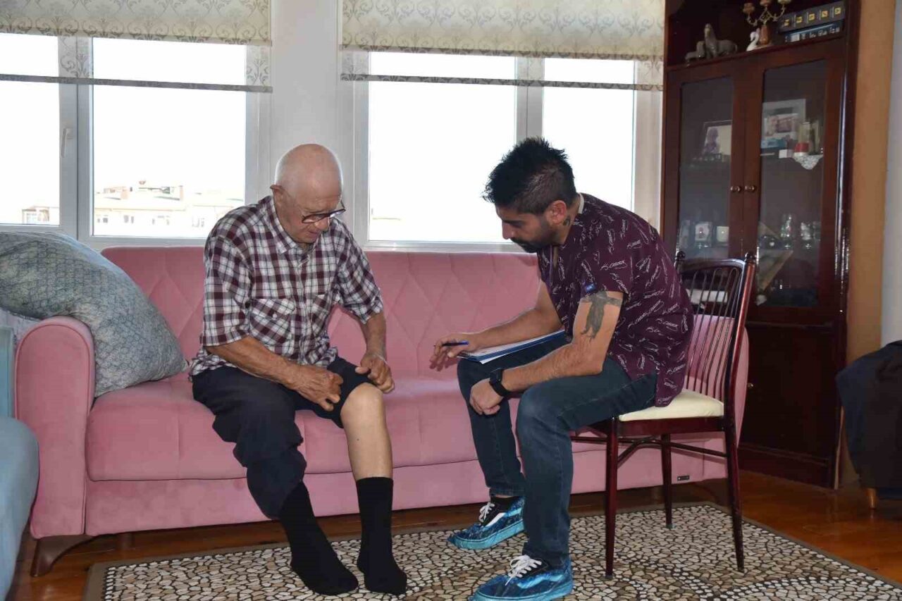 Atakum Belediyesi, 65 yaş üstü ve dezavantajlı vatandaşlar için evde