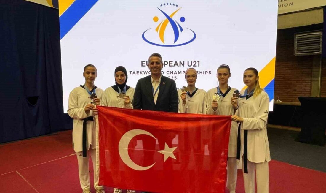 Priştine'de düzenlenen Avrupa Ümitler Taekwondo Şampiyonası'nın üçüncü gününde Türkiye, 2