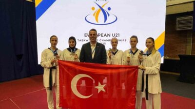 Priştine'de düzenlenen Avrupa Ümitler Taekwondo Şampiyonası'nın üçüncü gününde Türkiye, 2