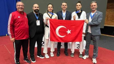 Kosova'nın Priştine kentinde gerçekleşen Avrupa Ümitler Taekwondo Şampiyonası'nın açılış gününde