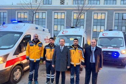 Aydın’a Tahsis Edilen Yeni Ambulanslar, Acil Sağlık Personeline Teslim Edildi
