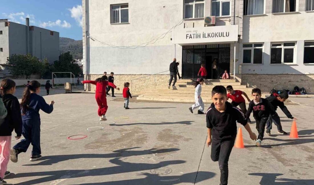 Aydın’da Okul Spor Etkinlikleriyle Çocukların Fiziksel Gelişimi Destekleniyor Aydın'da, Gençlik ve Spor İl Müdürlüğü'nün düzenlediği etkinlikler ile ilkokullarda
