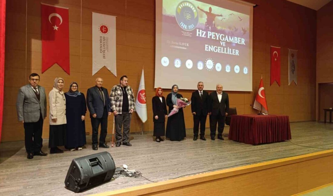 Aydın'da 'Peygamberimiz ve Engelliler' konulu bir konferans düzenlendi. Aydın İl