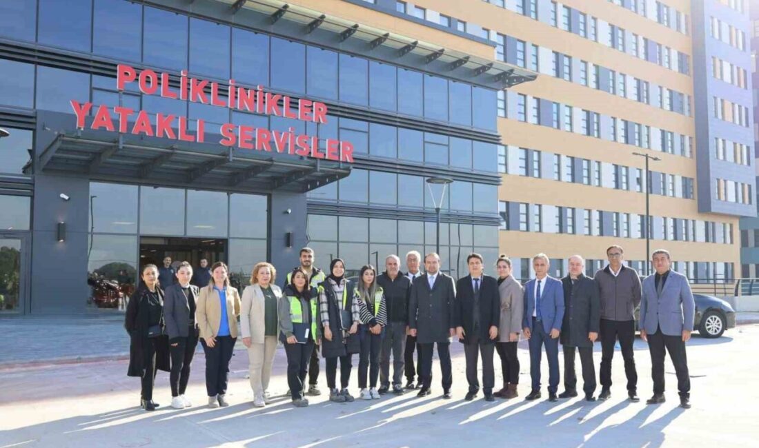 Aydın Şehir Hastanesi, Türkiye'nin 21. şehir hastanesi olarak açılış aşamasında.