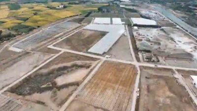 Samsun Bafra Sera Organize Tarım Bölgesi, modern seralarda topraksız tarım