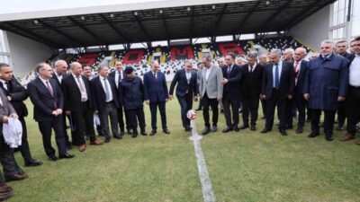 Gençlik ve Spor Bakanı Osman Aşkın Bak, Manisa'nın Soma ilçesindeki