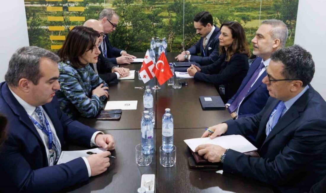 Dışişleri Bakanı Hakan Fidan, Viyana'da Gürcistan Dışişleri Bakanı Maka Botchorishvili