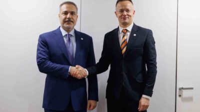 Dışişleri Bakanı Hakan Fidan, Viyana’daki AGİT toplantısı sırasında Macaristan Dışişleri