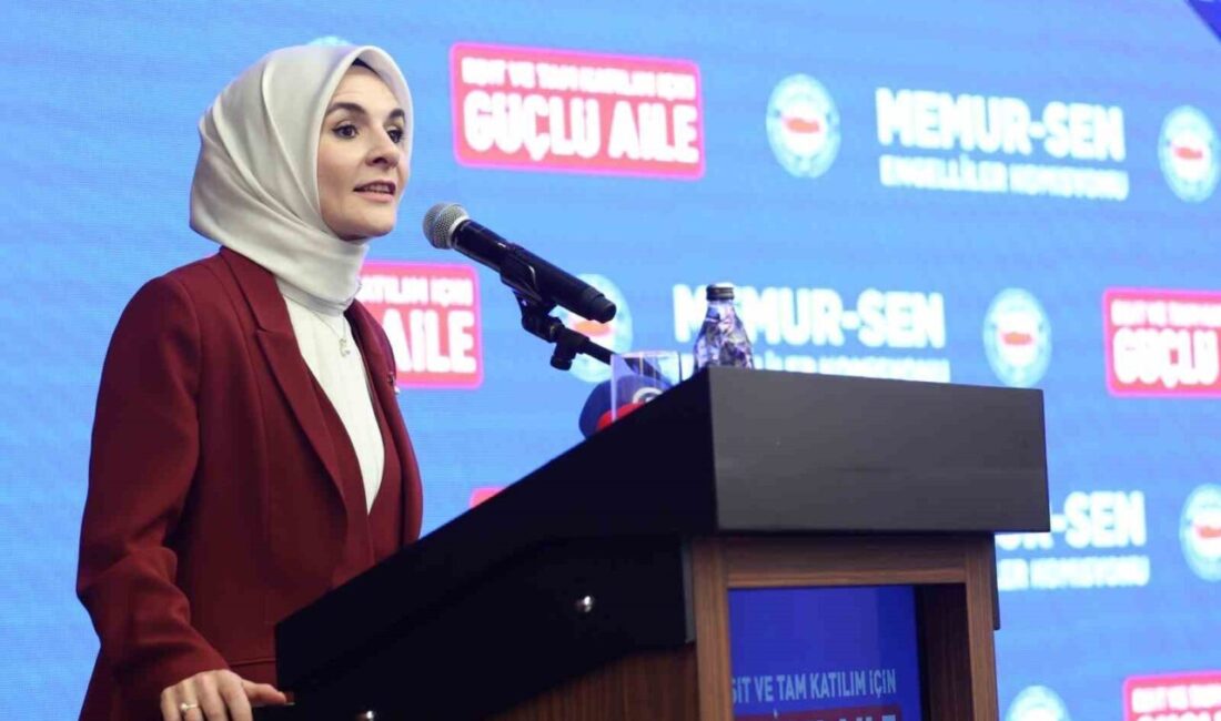 Türkiye’de Engelli Bireylerin Toplumsal Hayata Katılımı İçin Ortak Sorumluluk Vurgusu Aile ve Sosyal Hizmetler Bakanı Mahinur Özdemir Göktaş, engelli bireylerin