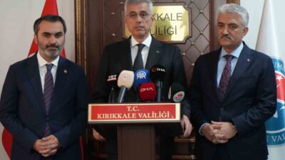 Sağlık Bakanı Kemal Memişoğlu, "Sağlıklı Türkiye Yüzyılı" programı çerçevesinde Kırıkkale'de